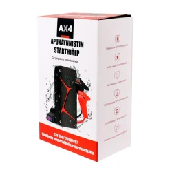 AX4 APUKÄYNNISTIN 12V 600/1200AH IP67 16000MA VARAVIRTALÄHTEELLÄ