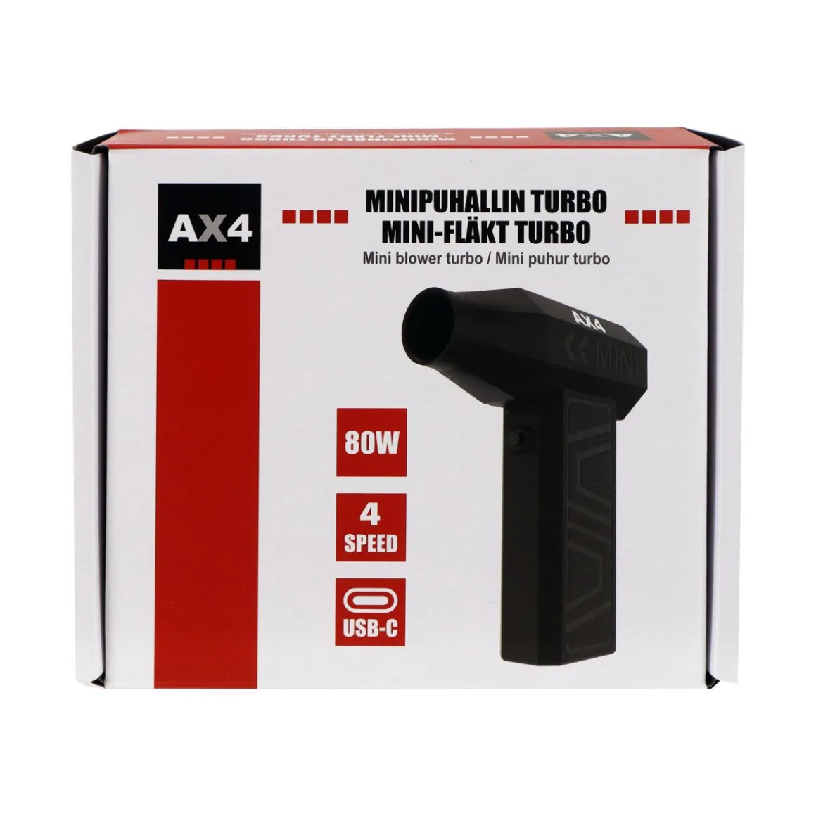 AX4 MINIPUHALLIN TURBO PROMO