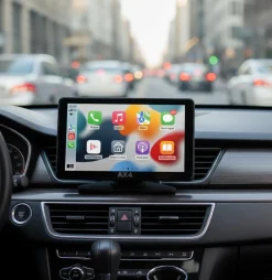 AX4 CARPLAY 7" AUTON ÄLYNÄYTTÖ ETU- JA TAKAKAMERALLA
