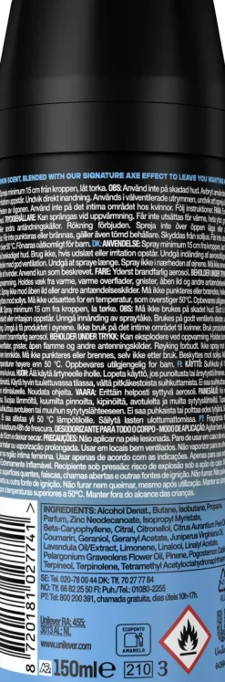 AXE BODYSPRAY ICE CHILL 150 ML