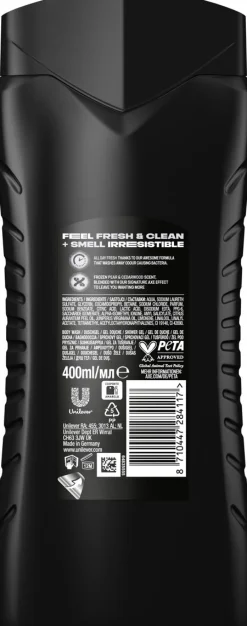 AXE SUIHKUSAIPPUA BLACK 400 ML