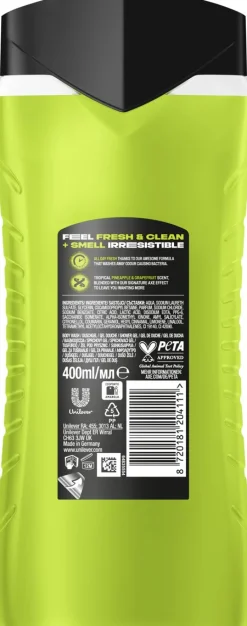 AXE SUIHKUSAIPPUA EPIC FRESH 400 ML