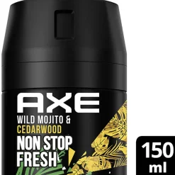 AXE BODYSPRAY GREEN MOJITO+CEDARWOOD 150 ML