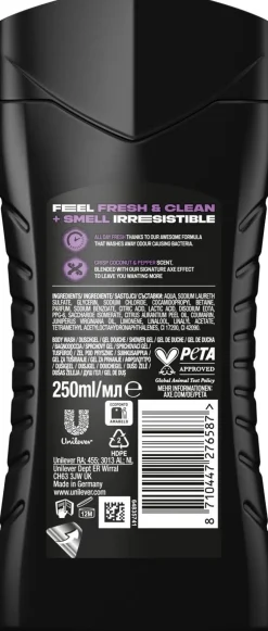 AXE EXCITE SHOWERGEL 250 ML