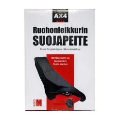 AX4 SUOJAPEITE RUOHONLEIKKURILLE M, MUSTA