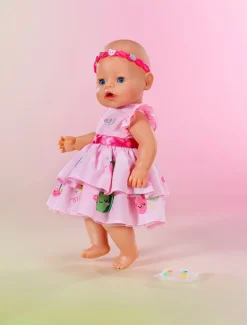 BABY BORN MEKKO JA KORISTELTAVA HIUSPANTA