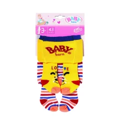 BABY BORN SUKKAHOUSUT 2 KPL 43CM NUKELLE