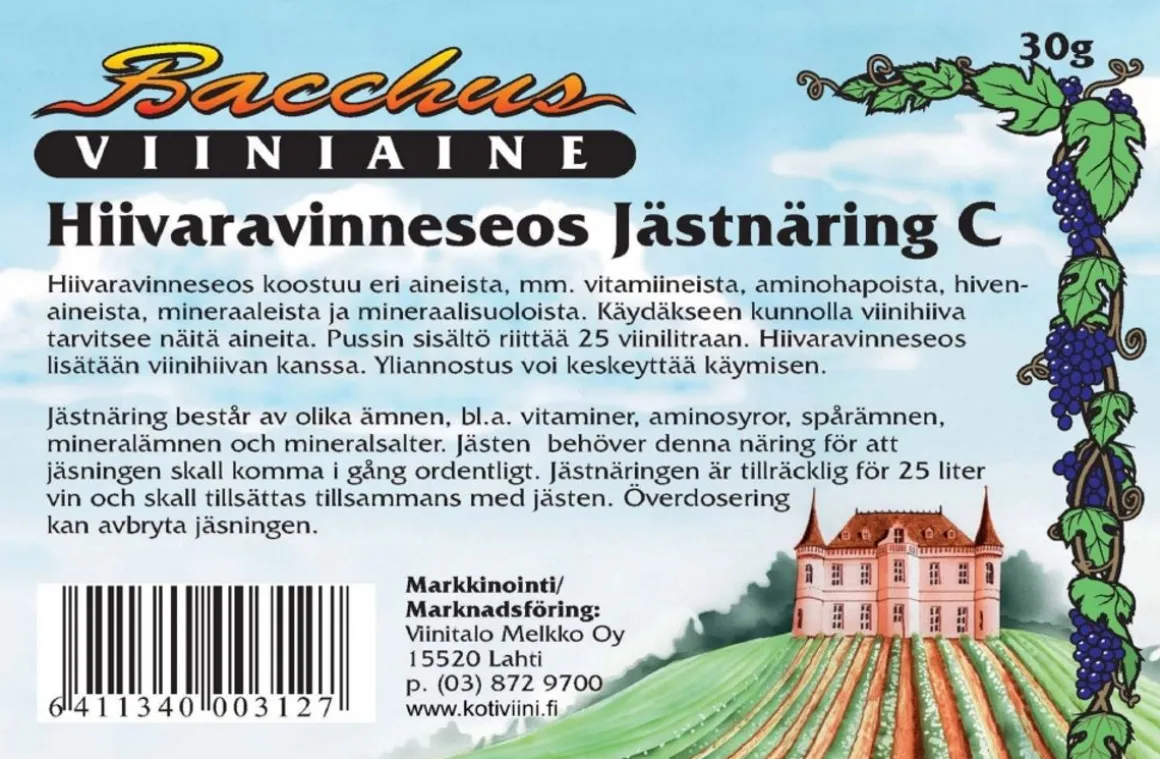 BACCHUS HIIVARAVINNESEOS 30 G