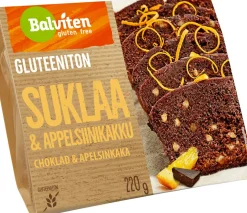 BALVITEN SUKLAA-APPELSIINIKAKKU GLUTEENITON 220 G