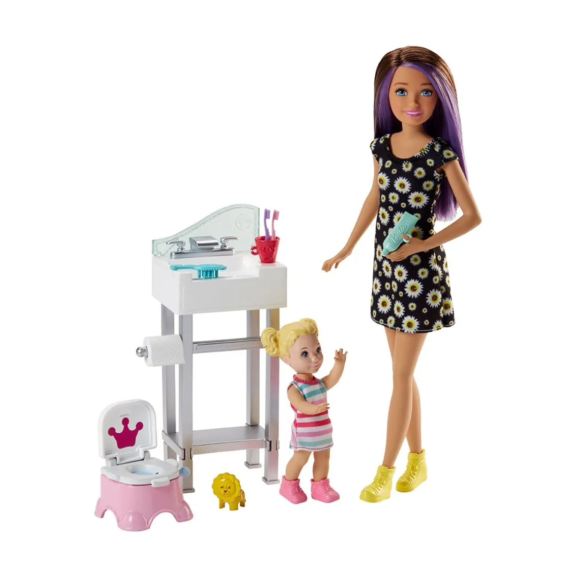 BARBIE BABYSITTER LEIKKISETTI FHY97