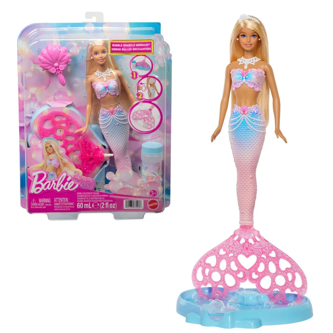 BARBIE BUBBLETASTIC-MERENNEITONUKKE