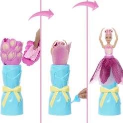 BARBIE FLOWER SURPRISE NUKKE PINKKI
