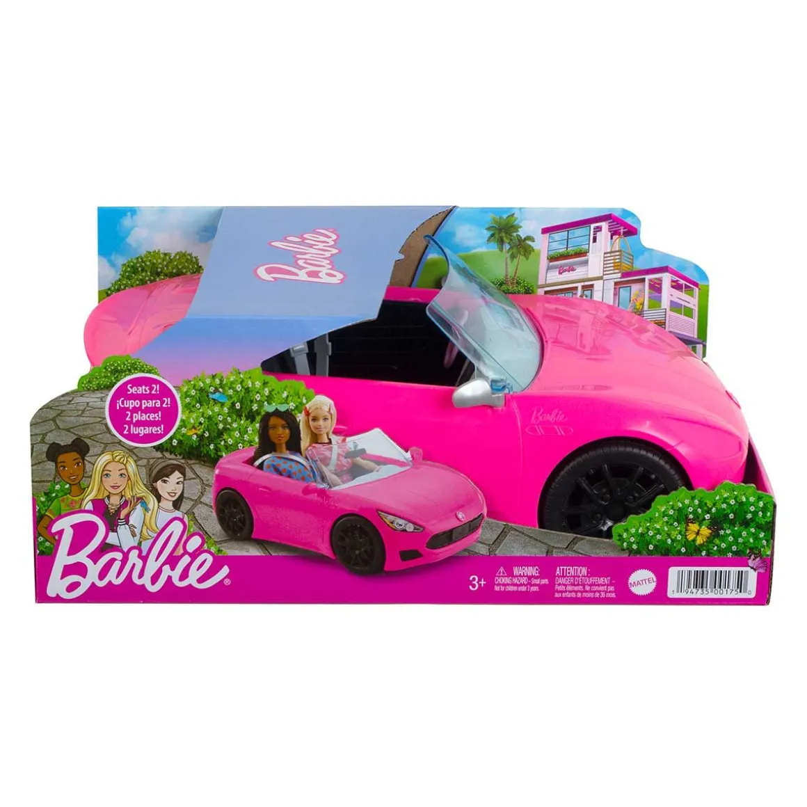 BARBIE GLAM CONVERTIBLE AVOAUTO HBT92
