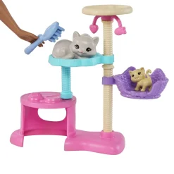 BARBIE  KITTY CONDO KISSALEIKKISETTI HHB70