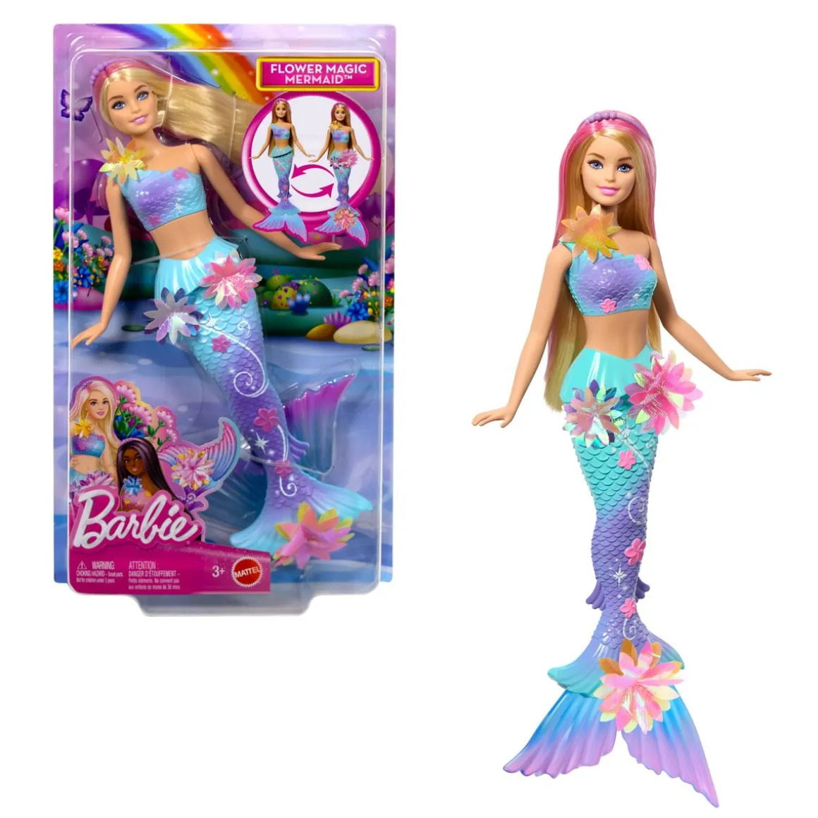 BARBIE BLOOMING MERMAID -NUKKE LILA