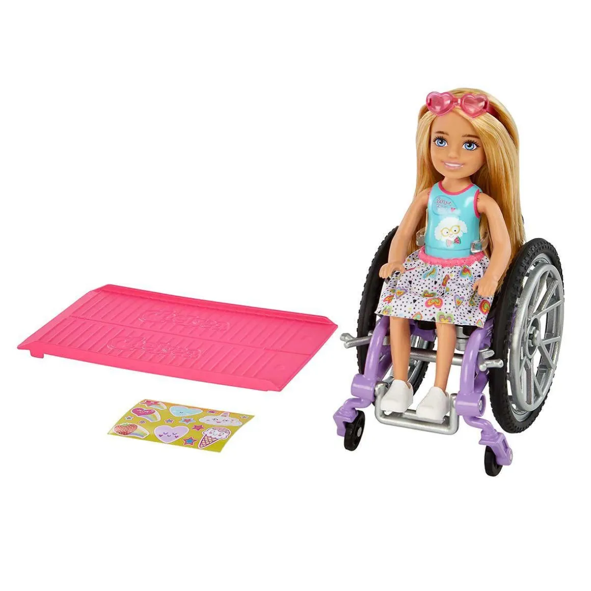BARBIE CHELSEA PYÖRÄTUOLINUKKE HGP29