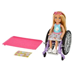 BARBIE CHELSEA PYÖRÄTUOLINUKKE HGP29