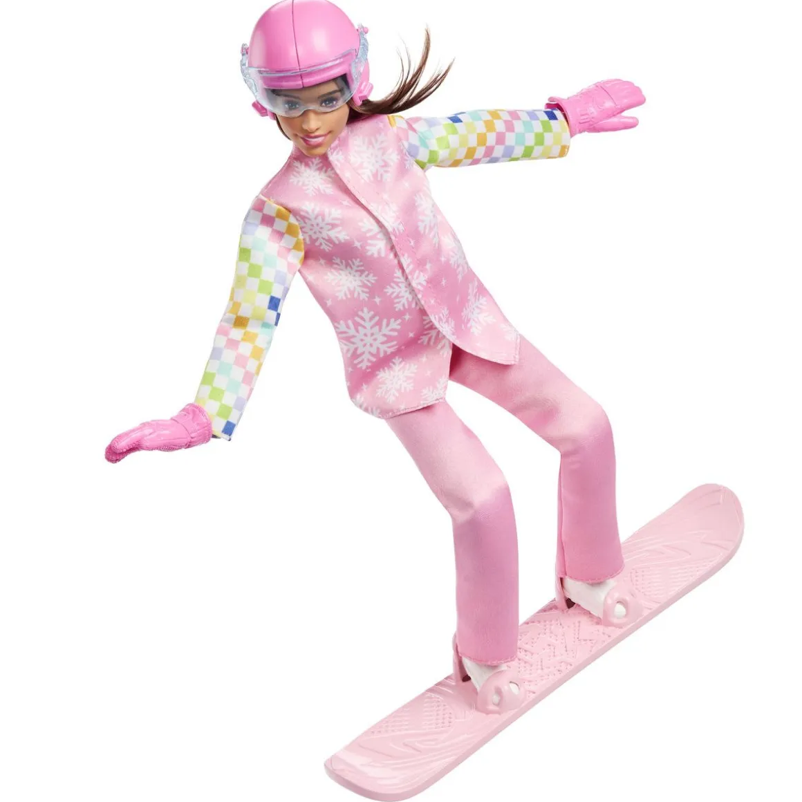 BARBIE DELUXE-AMMATTINUKKE LUMILAUTAILIJA