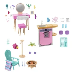 BARBIE  HUONEKALUSETTI HJV32