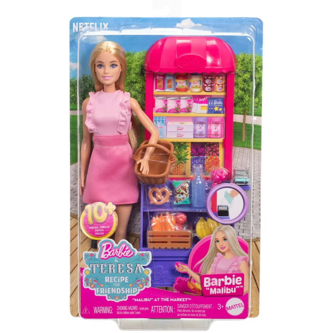 BARBIE MALIBU RUOKATORI -LEIKKISETTI