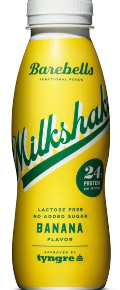 BAREBELLS MILKSHAKE BANANA 330 ML