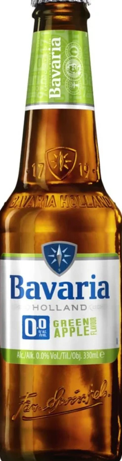 BAVARIA GREEN APPLE 0% KLP  330 ML