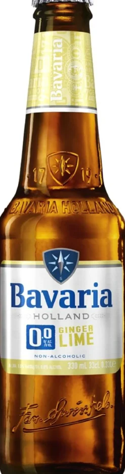 BAVARIA GINGER-LIME 0% KLP  330 ML