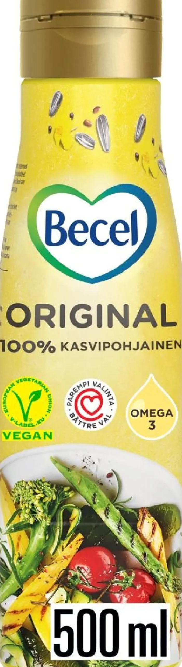 BECEL JUOKSEVA KASVIÖLJYVALMISTE 500 ML