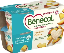 BENECOL JOGURTTI 4*115G PERSIKKA 460 G