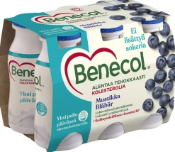 BENECOL JOGURTTIJUOMA 6*100G MUSTIKKA 600 G