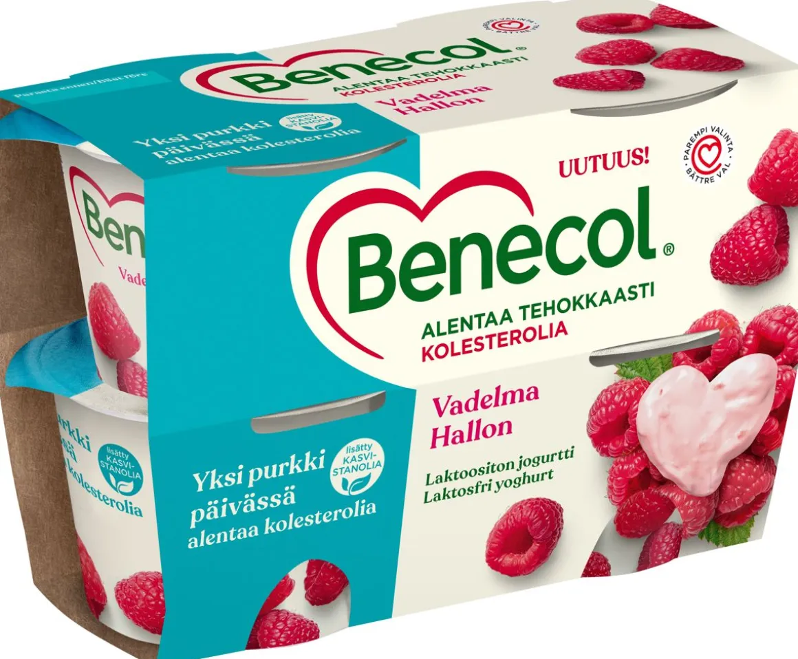BENECOL JOGURTTI 4*115G VADELMA 460 G