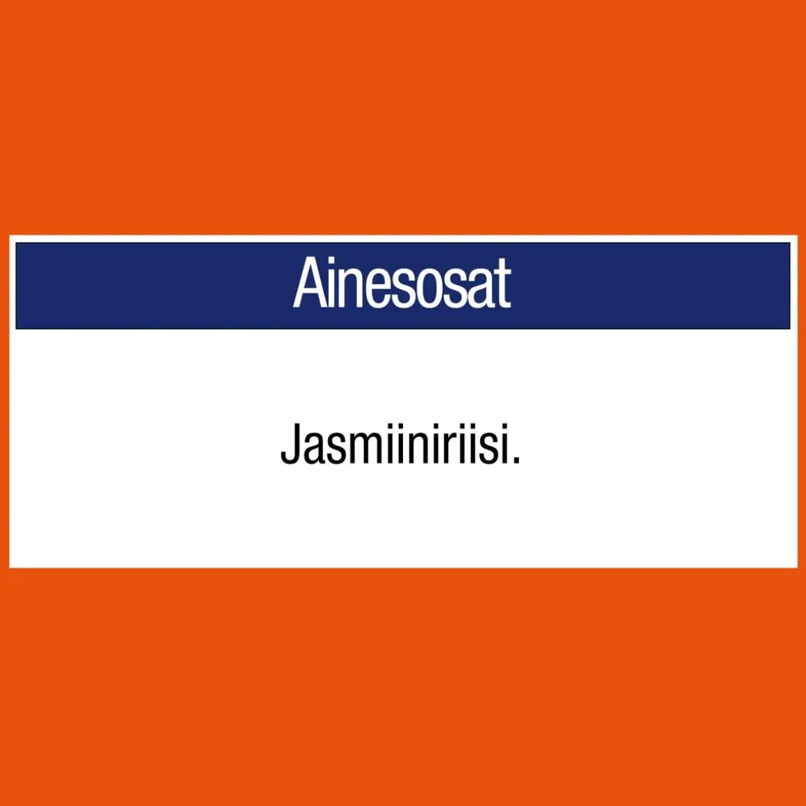 BEN'S ORIGINAL JASMIINIRIISI 1 KG