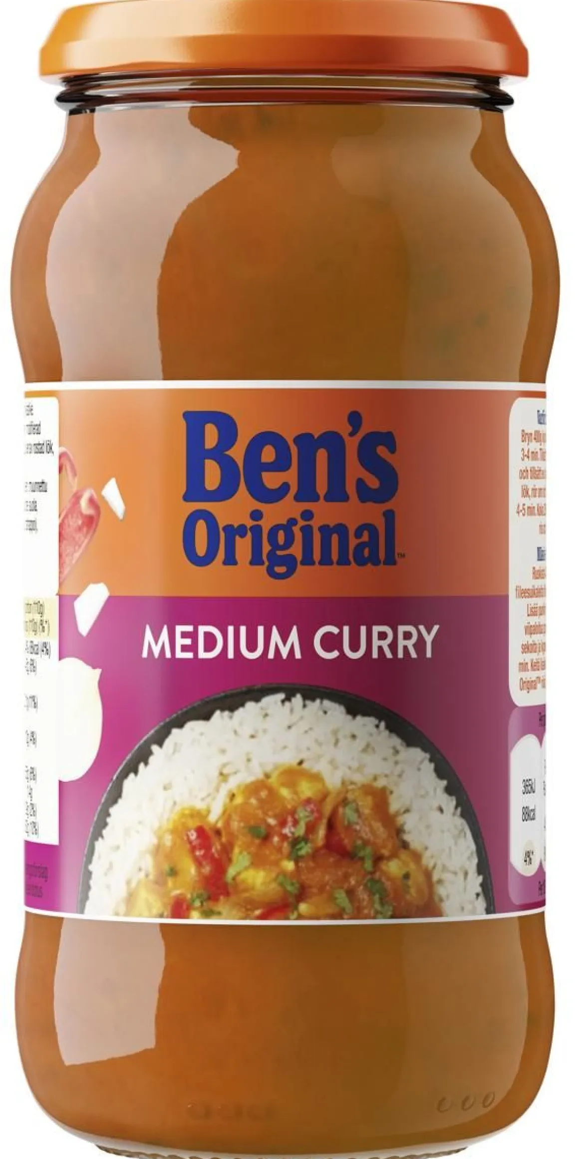 BEN'S ORIGINAL MEDIUM CURRY ATERIAKASTIKE 440 G