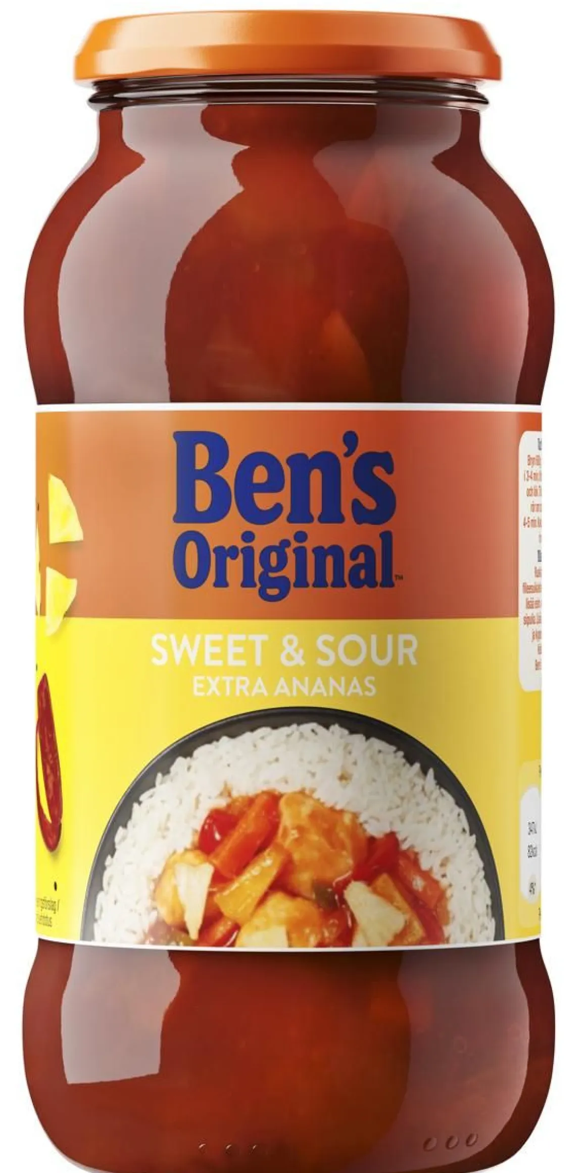 BEN'S ORIGINAL SWEET & SOUR EXTRA ANANAS ATERIAKASTIKE 675 G