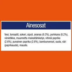 BEN'S ORIGINAL SWEET & SOUR EXTRA ANANAS ATERIAKASTIKE 675 G