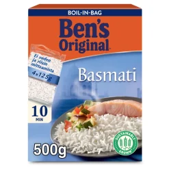 BEN'S ORIGINAL BASMATIRIISI KEITINPUSSI 4X125G 500 G