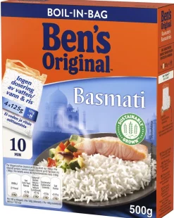 BEN'S ORIGINAL BASMATIRIISI KEITINPUSSI 4X125G 500 G
