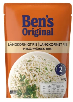 BEN'S ORIGINAL PITKÄJYVÄINEN VALMISRIISI 220 G