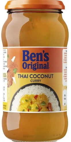 BEN'S ORIGINAL THAI COCONUT CURRY ATERIAKASTIKE 450 G