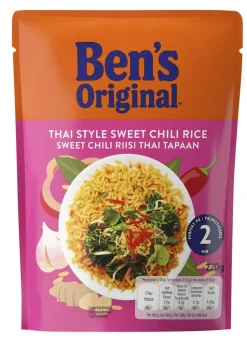 BEN'S ORIGINAL THAI SWEET CHILI VALMISRIISI 220 G