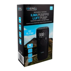 BERG ILMAPUMPPU AUTOMAATTINEN LADATTAVA 150PSI DIGITAALINÄYTTÖ