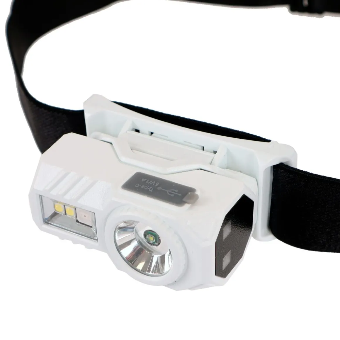 BERG OTSALAMPPU LADATTAVA XPE+COB 110LM LIIKETUNNISTIN RGB VALKOINEN