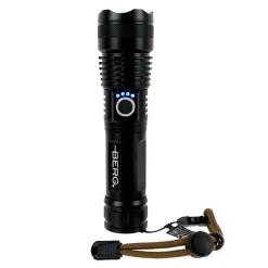 BERG TASKULAMPPU LADATTAVA P50 LED 800LM HYBRIDI, ALUMIINI, FOCUS