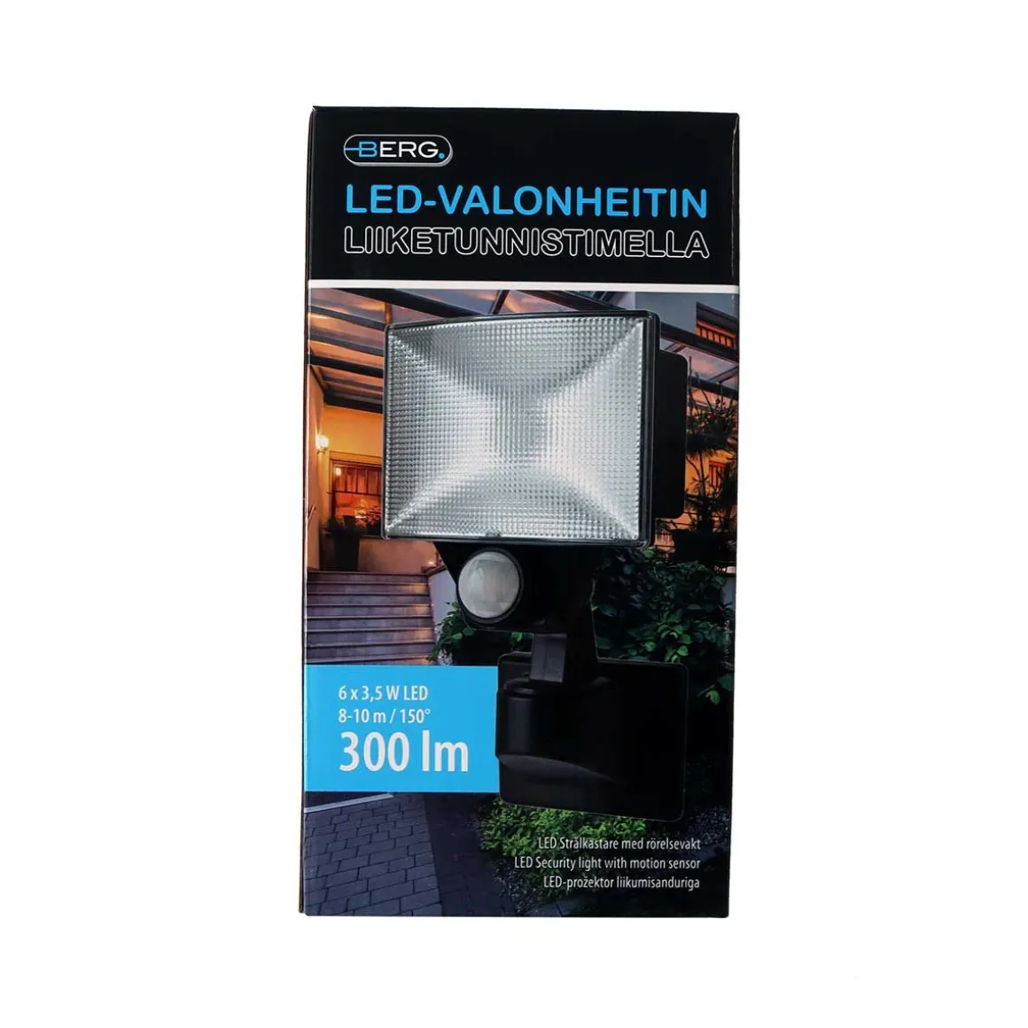 BERG ULKOVALO LIIKETUNNISTIMELLA 3,5W