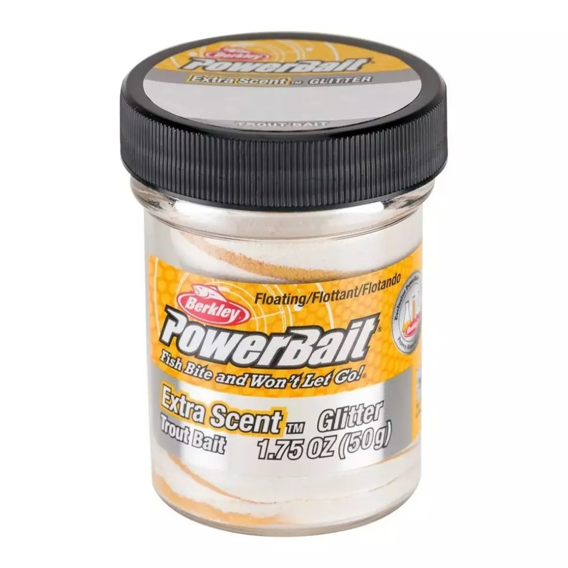 BERKLEY GLITTER KIRJOLOHI SYÖTTITAHNA 50G GOLD VEIN