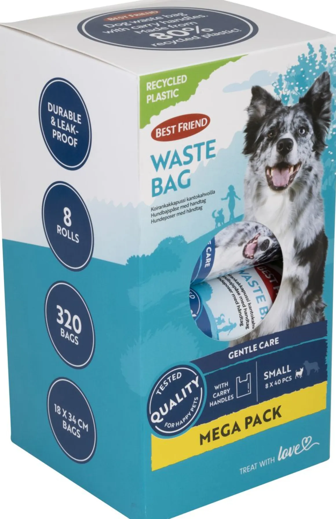 BEST FRIEND KOIRANKAKKAPUSSI S MEGA PACK 8*40KPL