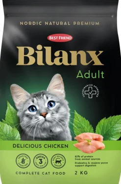 BEST FRIEND BILANX KISSAN TÄYSRAVINTO ADULT KANA 2 KG