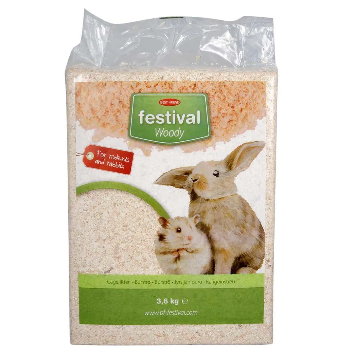 BEST FRIEND FESTIVAL WOODY JYRSIJÄN PURU 3,6 KG