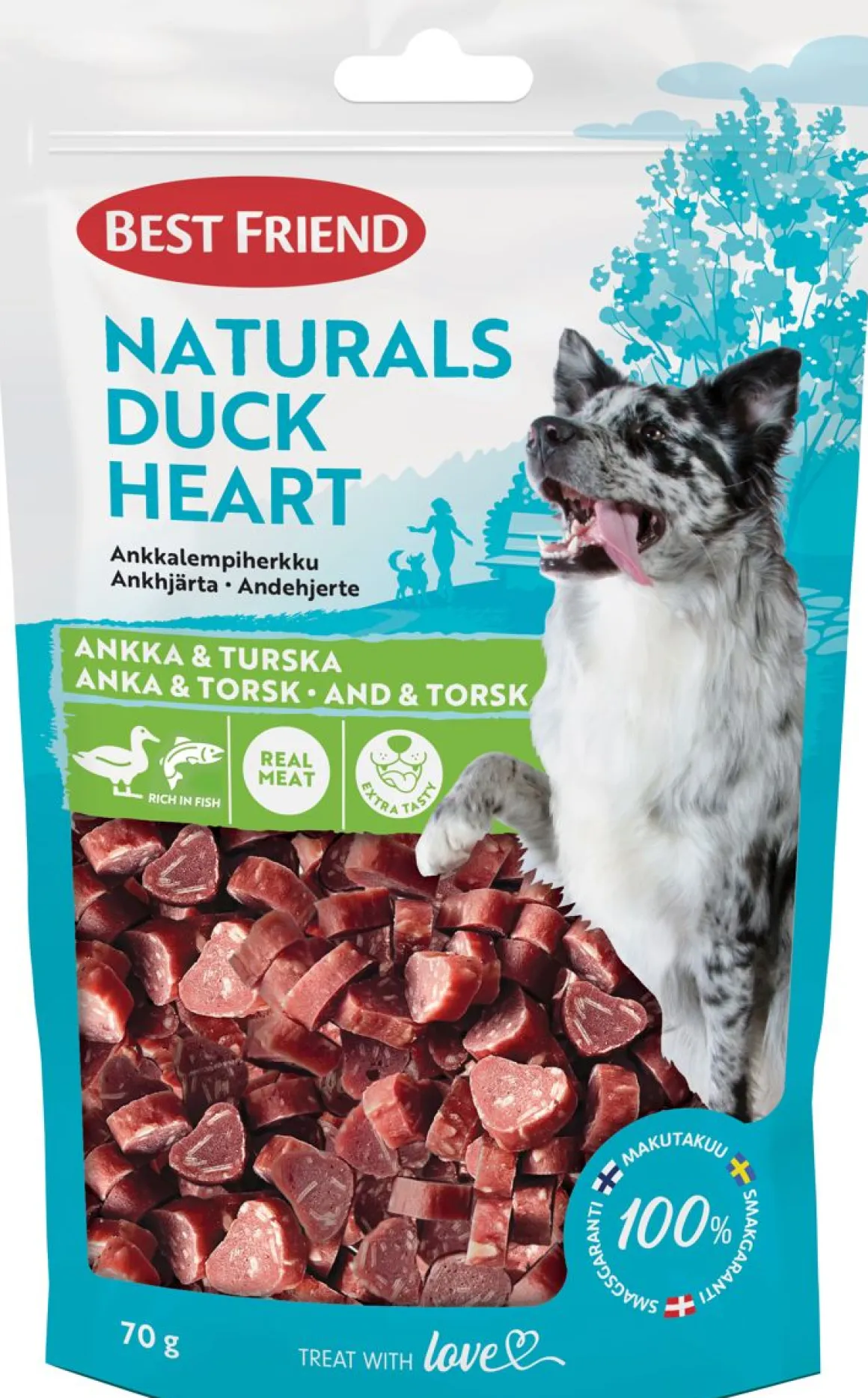 BEST FRIEND NATURALS ANKKALEMPIHERKKU 70 G