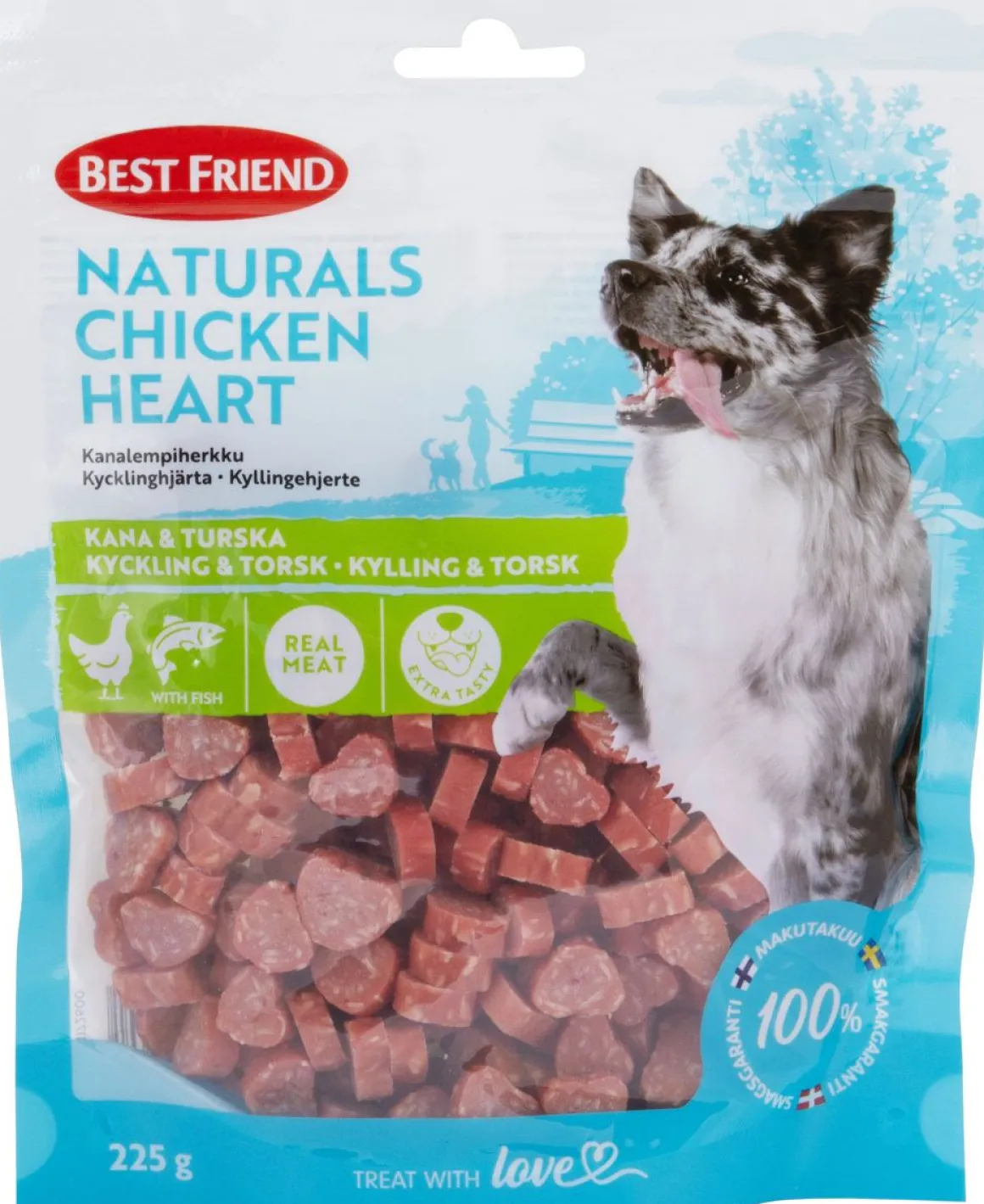 BEST FRIEND NATURALS KANALEMPIHERKKU 225 G